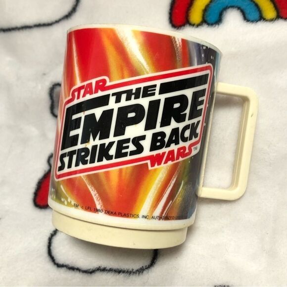 1980 STAR WARS, THE EMPIRE STRIKES BACK PLASTIC CUP, YODA the JEDI MASTER - Picture 1 of 6